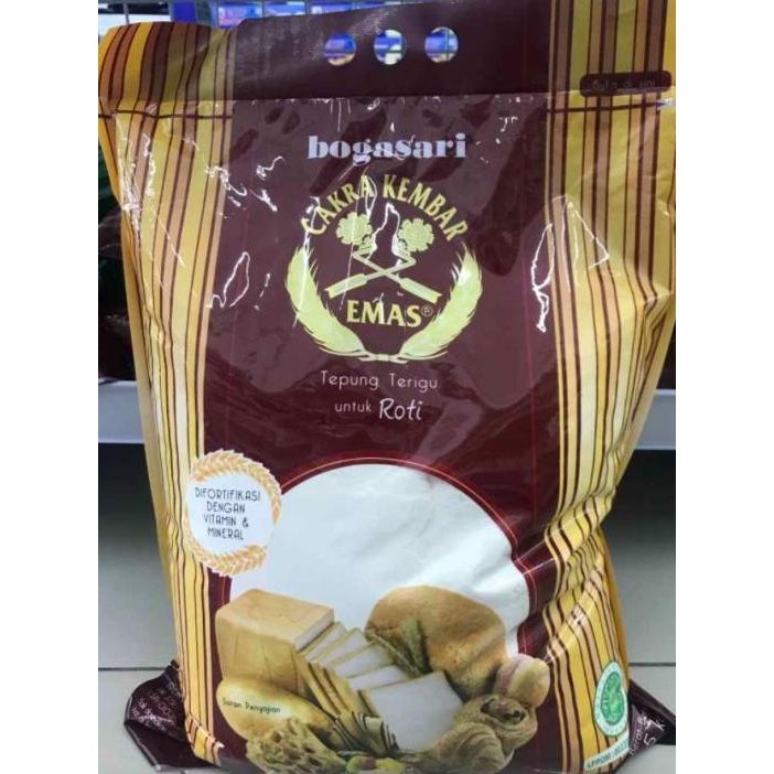 

Grosir Tepung Cakra Kembang Emas Roti 5 Kg - Baking Food