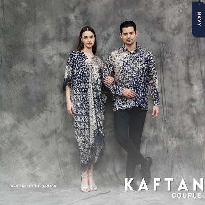 Couple Kaftan Batik Couple Dress Hitam Couple Kemeja Batik Kebaya Premium Dress Jumbo Dress Big Size