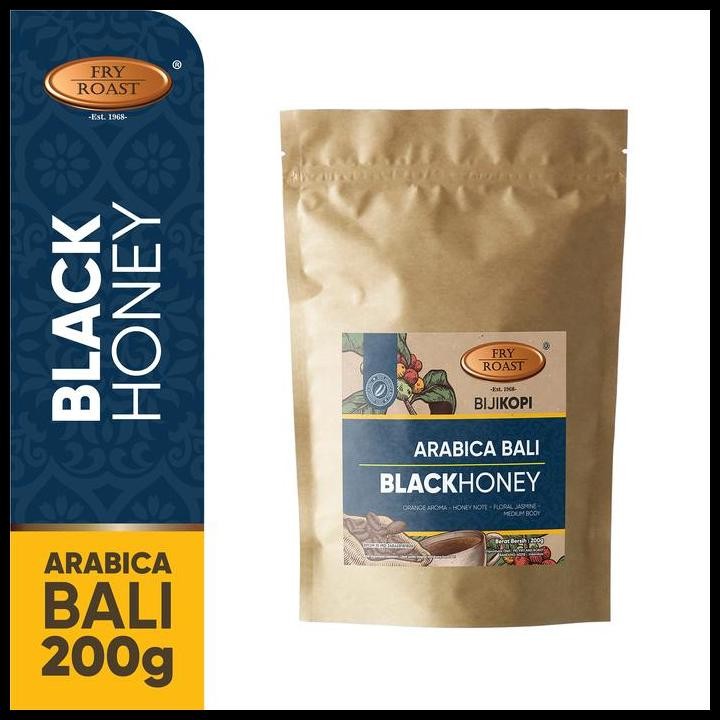 

Terlaris Kopi Arabica Bali Black Honey Process 200 Gram Biji Dan Bubuk Good Quality