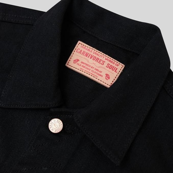 Sale Carnivores Soul - Thunder 15 Oz Black X Black Riders Jacket