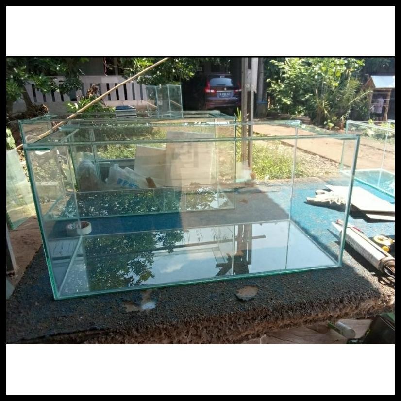 AQUARIUM 80X40X40 FULL 8MM AQUARIUM POLOS AQUARIUM  KACA