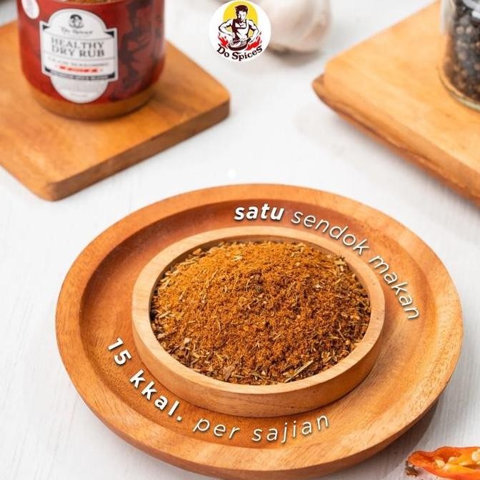 

Dospices Healthy Dry Rub [Cajun Seasoning] Bumbu Marinasi Rendah Kalori [100 Gr] (ADS) Bubuk Rempah Instan Rendah gula Rendah lemak LL