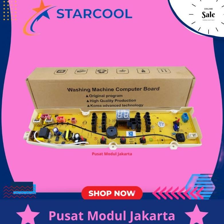 modul pcb mesin cuci sanyo ASW-88SB