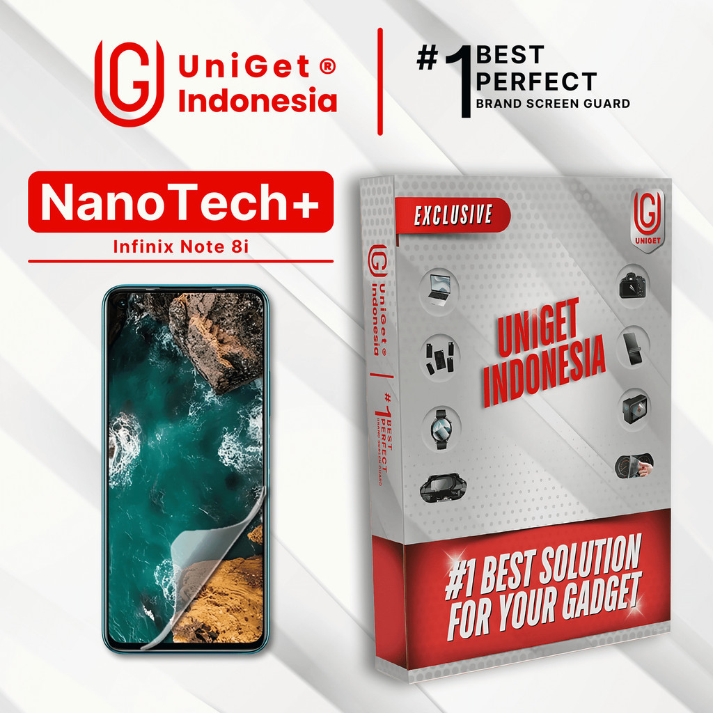 UniGet EPU BIO GENESIS Hydrogel for Infinix Note 8i / Screen Guard (Nanotech+ 100% Recycle) Premium 
