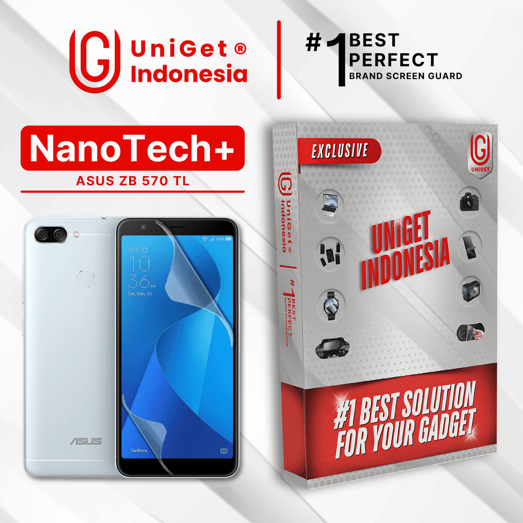 UniGet EPU BIO GENESIS Hydrogel for ASUS ZB570TL / Screen Guard (Nanotech+ 100% Recycle) Premium Hid