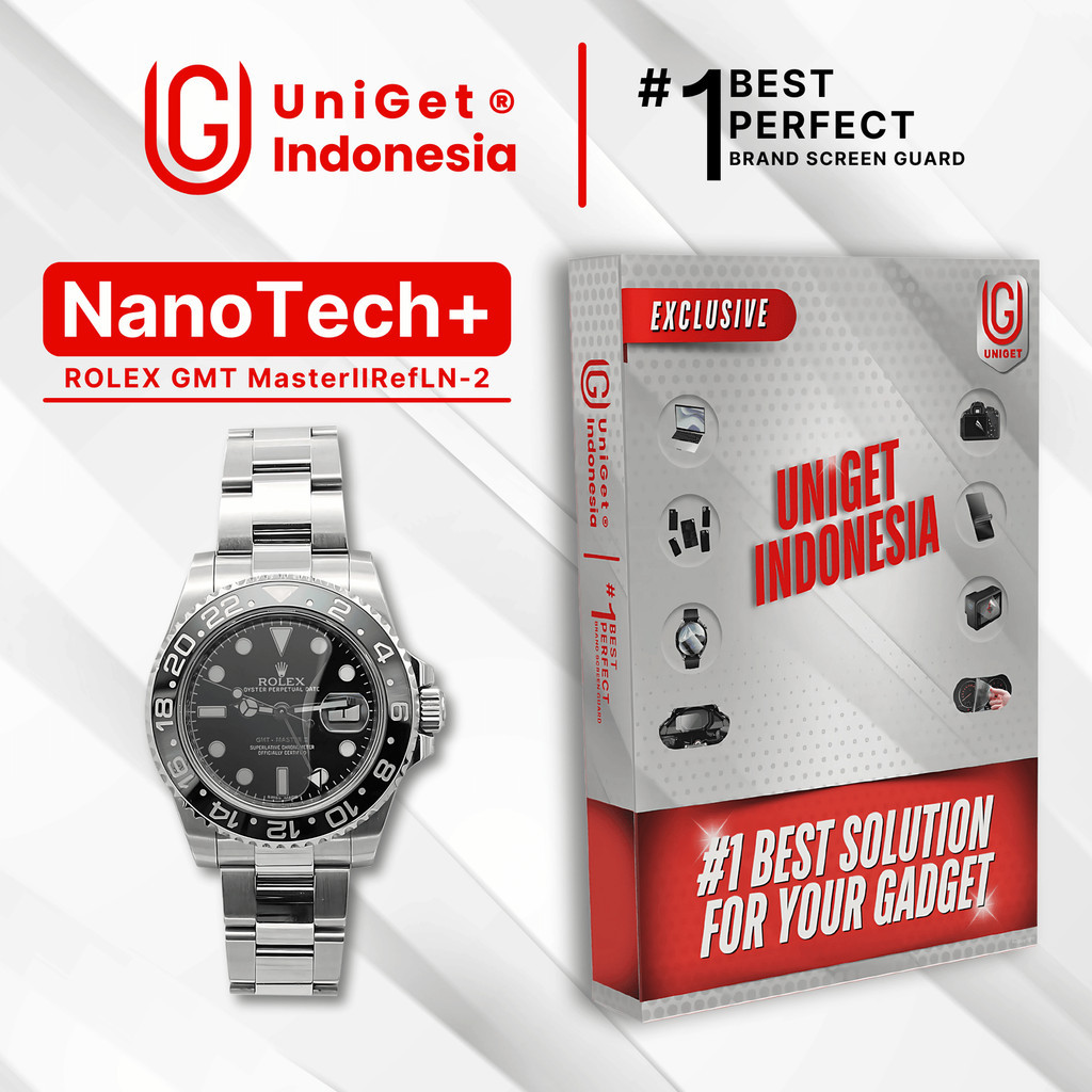 UniGet EPU BIO GENESIS Hydrogel for Rolex GMT Master II Ref 116710LN 2 / Screen Guard (Nanotech+ 100