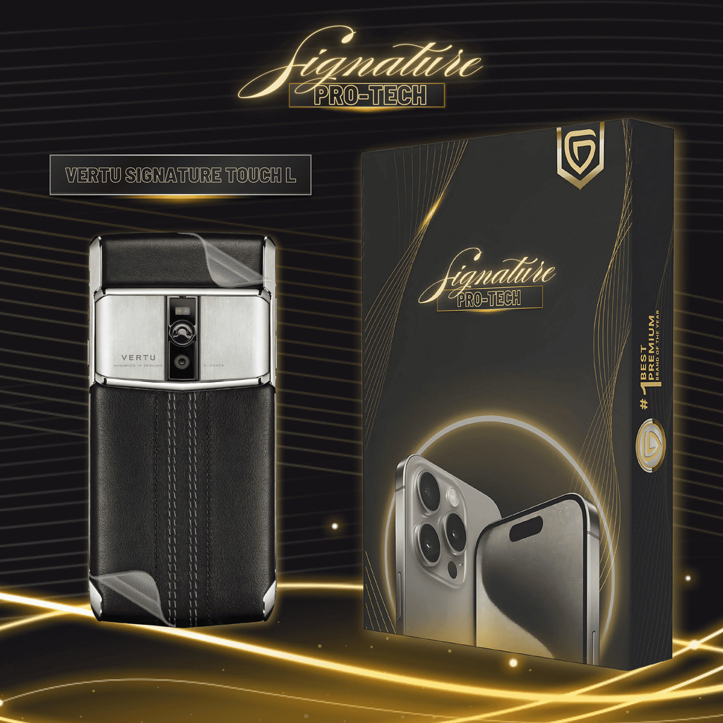 UniGet SIGNATURE PRO-TECH - Premium Anti-Scratch Protector for Vertu Signature Touch L / Back Cover 