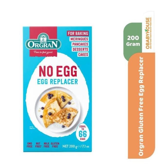 

Terlaris Orgran Gluten Free Egg Replacer 200 Gram