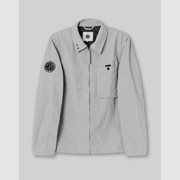 Promo Pretty Green Heaton Overshirt (Grey) Original