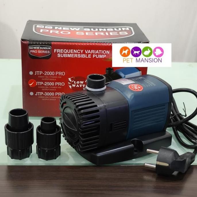 Terlaris Sunsun Jtp 2500 Pro Pompa Celup Aquarium