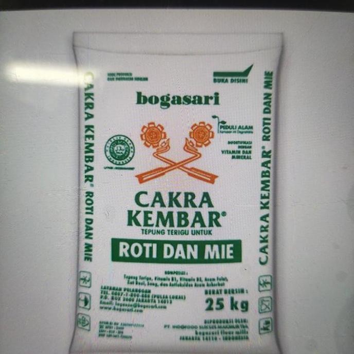 

Terlaris Tepung Terigu Cakra Kembar 25 Kg Gojek