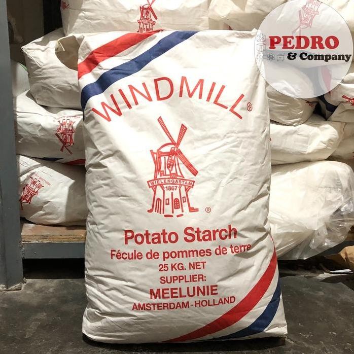 

Terlaris Windmill Potato Starch 25 Kg Tepung Sangfen Kentang Holland 25Kg