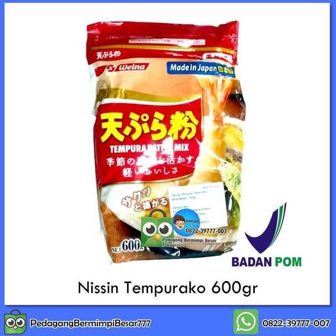 

Terlaris Nissin Seifun Tempurako 600Gr Original | Tepung Tempura