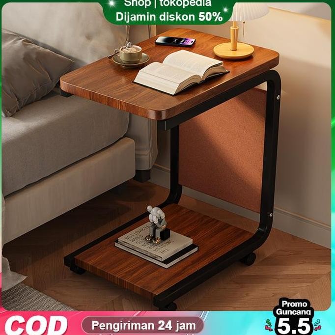 

Terlaris Santai Sudut Sofa Laptop Portable Kerja Belajar Serbaguna Kopi Ruang Tamu Side - Ukuran 40*68*62 Meja Konsul