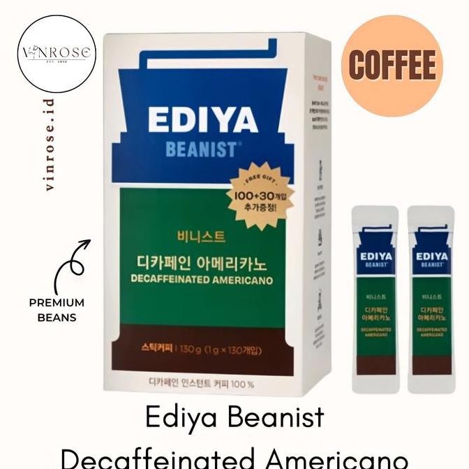 

Ediya Beanist Decaffeinated Americano Coffee/ Kopi Premium Korea