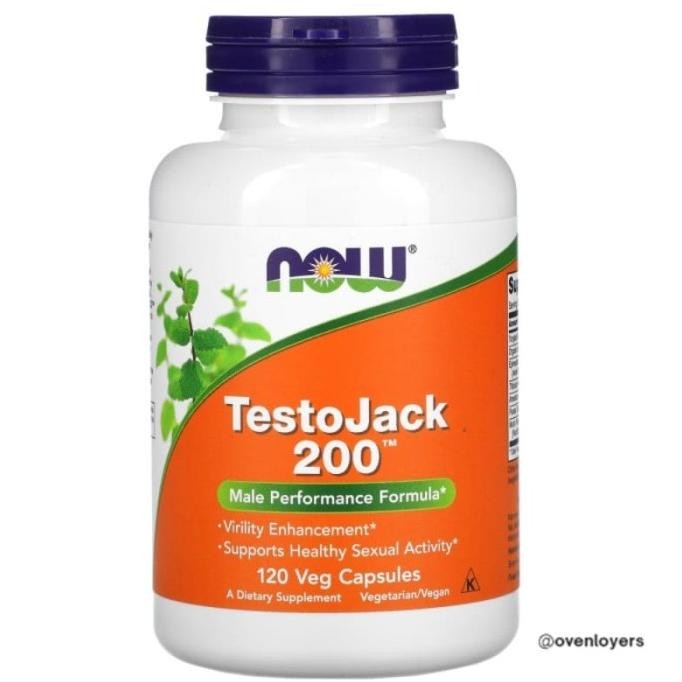 Now Testojack 200 120 Capsules