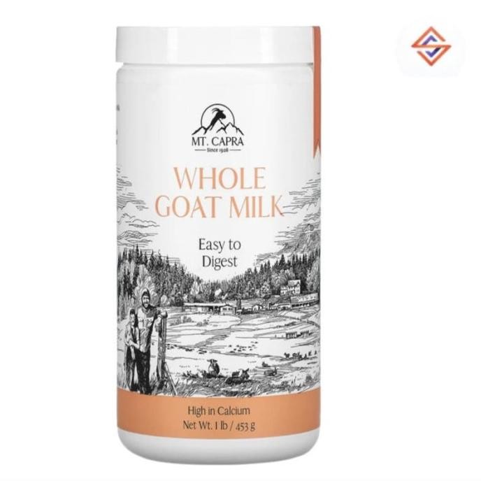 

Mt. Capra Whole Goat Milk 453 G Original Produk
