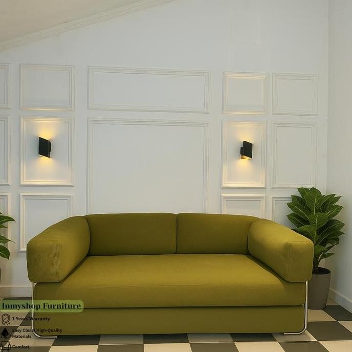 Terlaris Teddy Sofa - Sofa Minimalis Lipat Lantai Santai Kasur - Bona