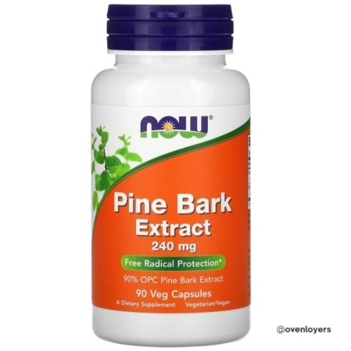 Now Pine Bark Extract 240 Mg 90 Capsules