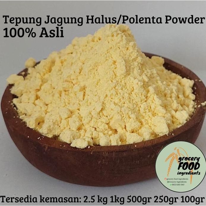 

Terlaris Tepung Jagung Halus 2,5Kg / Polenta Powder