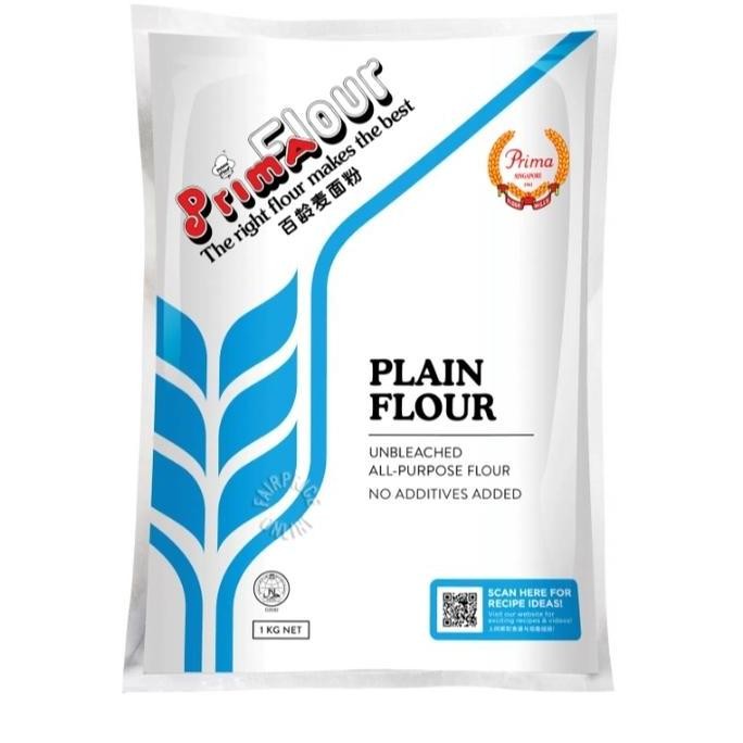 

Terlaris Prima Plain Flour Unbleached All Purpose 1Kg - Tepung Serbaguna