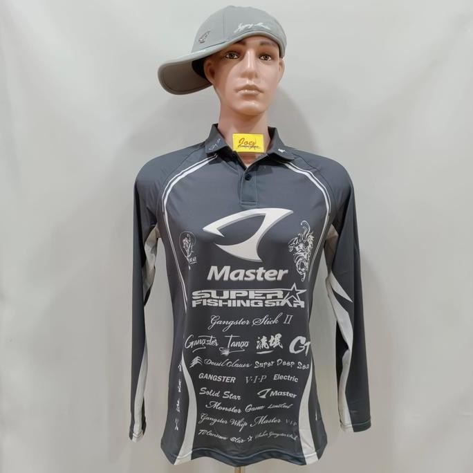 

Terlaris Jm 2023 Super Fishing Star Uv-Protection Long Sleeve V Neck Jersey