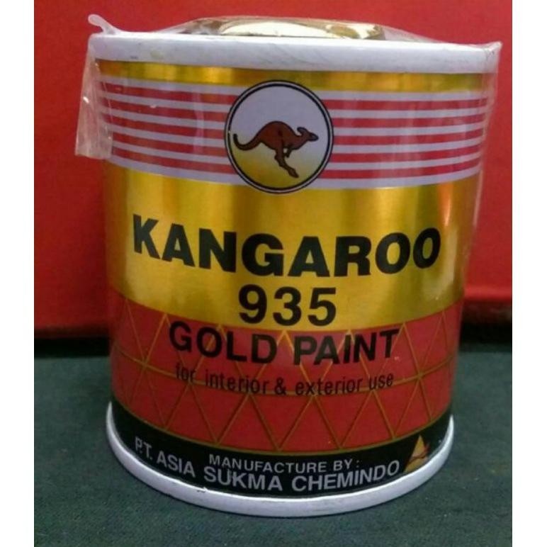 

KA CAT WARNA EMAS KANGAROO GOLD 935 ( 1 KG )CAT MINYAK BESI KANGURUU