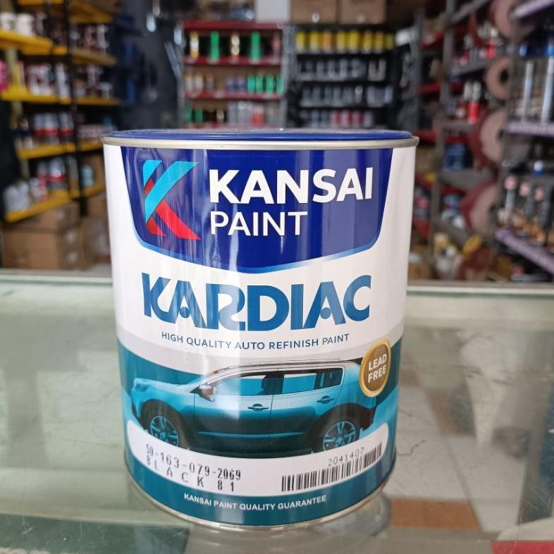 

KA Kardiac black / cat hitam gloss pekat 1L