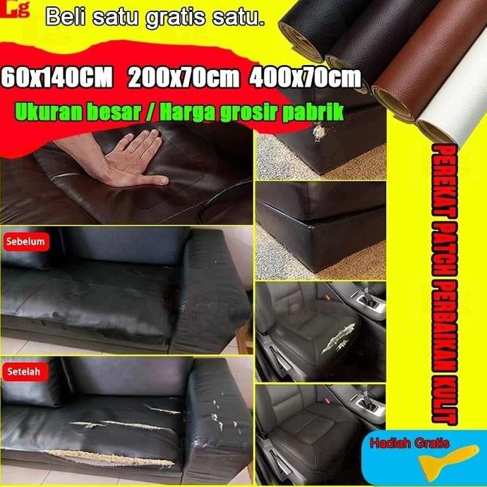 Terlaris Little Star200Cm*70Cm Cod Lem Impor Yang Kuat Sticker Kulit Sofa Leather Repair Sticker Cov