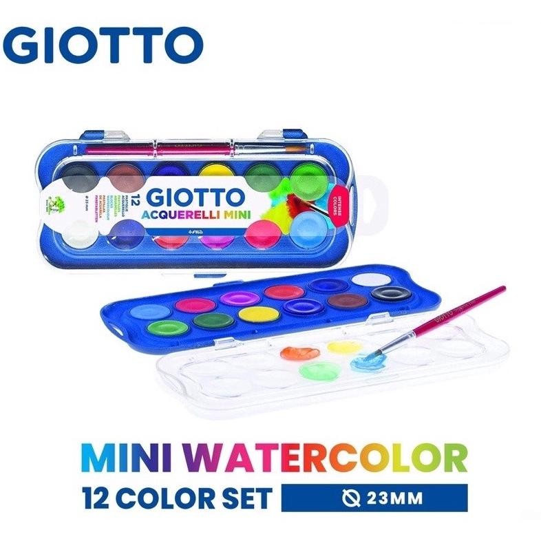 

KA Giotto mini cat air padat/watercolor block 12clr (diameter block 23mm)