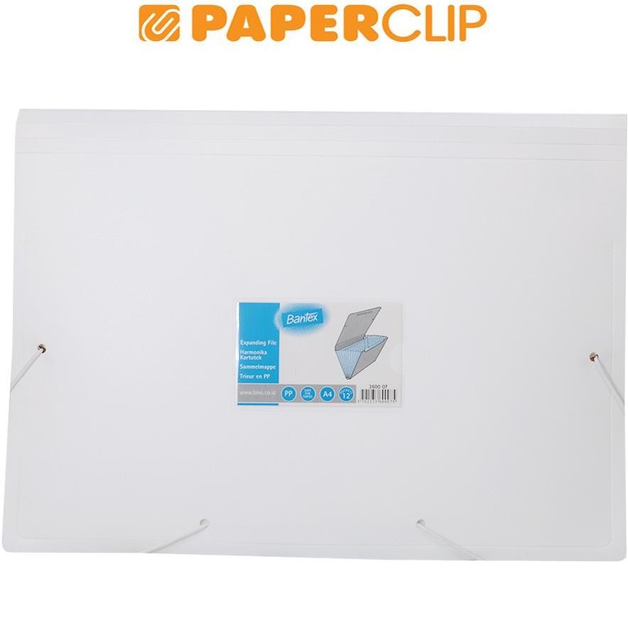 

LINDU EXPANDING FILE BANTEX 3600 A4 07 WHITE