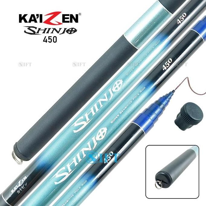 

Terlaris Joran Tegek Kaizen Shinjo | Ruas Pendek | Fiber | Teleskopik | 270 300 360 450 540 630 | Ift Store