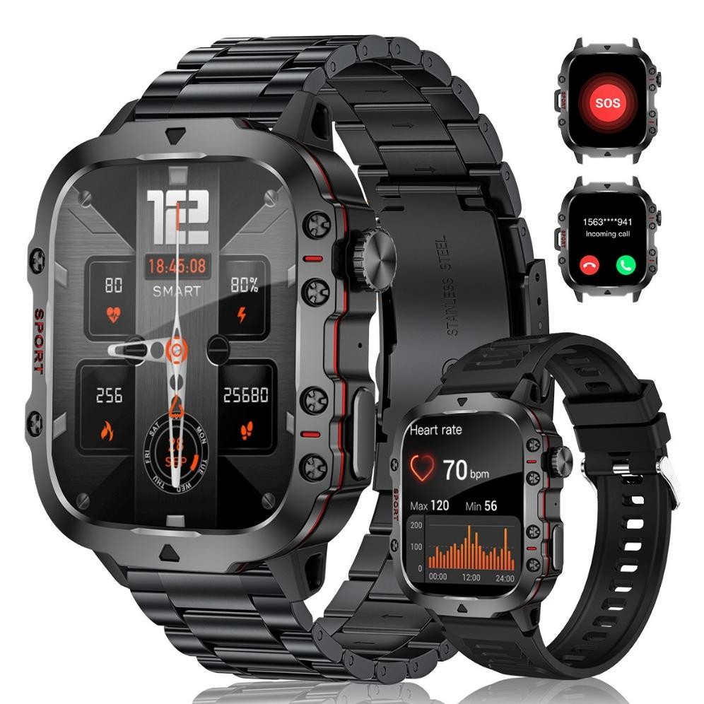 Diskon Lige Jam Tangan Pintar Pria Anti Air Bluetooth Jam Tangan Olahraga Lige 420Maemantauan Keseha