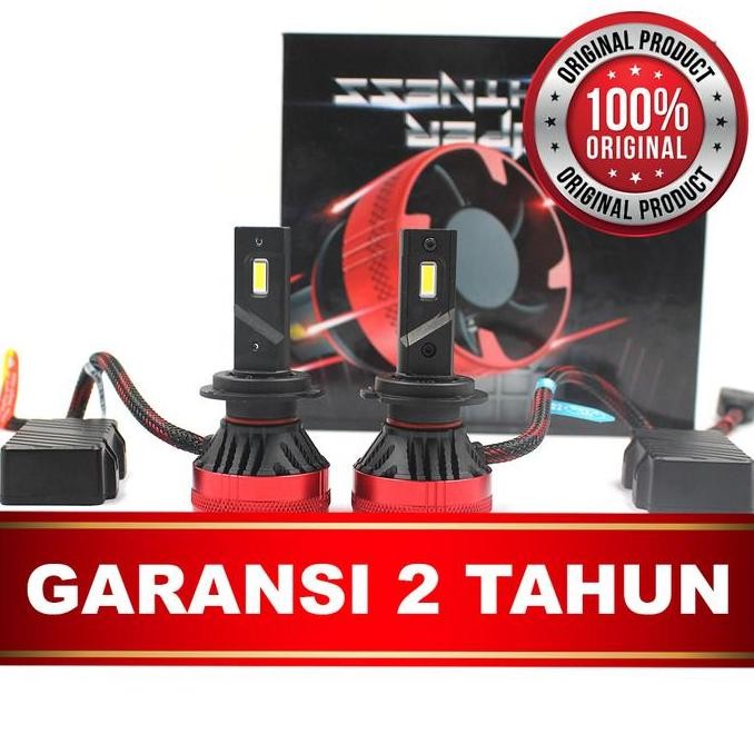 . Lampu LED Mobil Headlight F5 Canbus 55 Watt H1 H3 H4 H7 H11 HB3 HB4