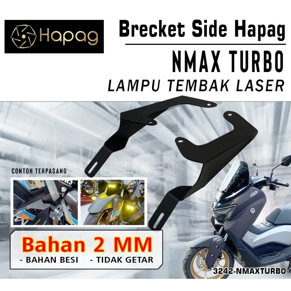 Bracket Mini Laser Motor Nmax Turbo New Merk HAPAG