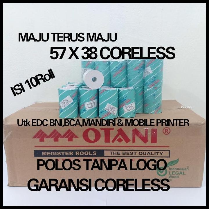 

Terlaris Kertas Struk Thermal Edc & Mobile Printer,57X38-13 Merk Otani Good Quality