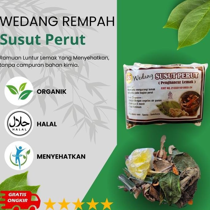 

~~~~~] SS JAMU WEDANG REMPAH SUSUT PERUT PELAGSING HERBAL ORGANIK KEMASAN PER 10 PCS