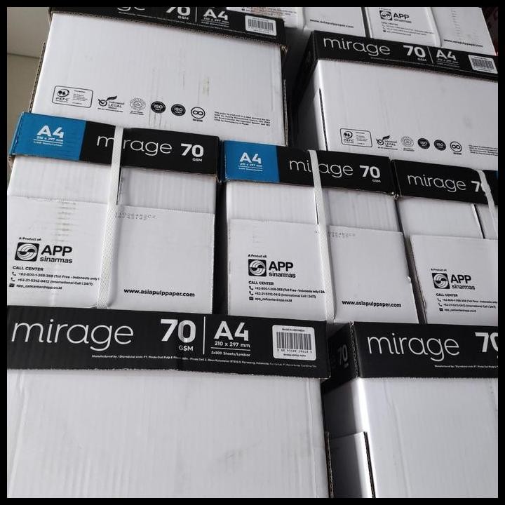 

Terlaris Kertas A4 70 Gram Mirage Good Quality