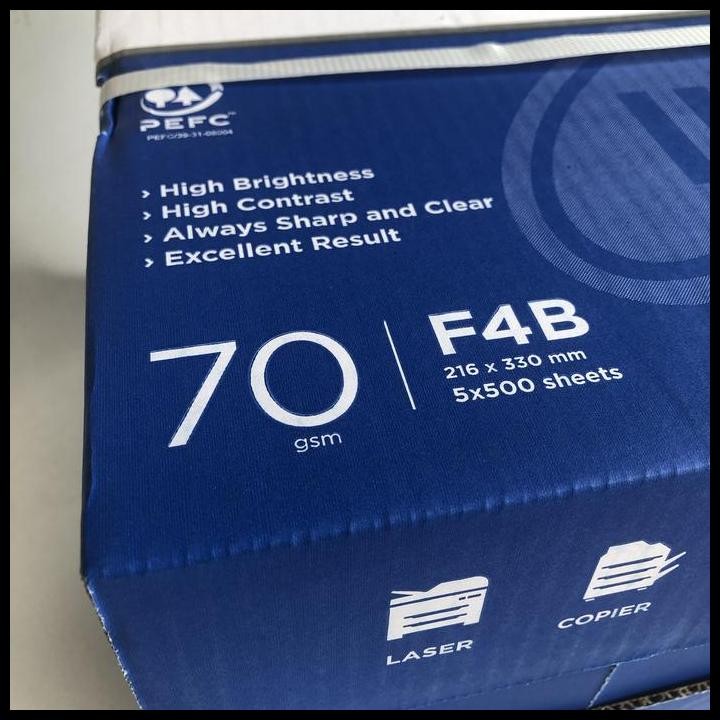

Terlaris Kertas Hvs F4 70Gr Ik Copy (1 Box) Good Quality