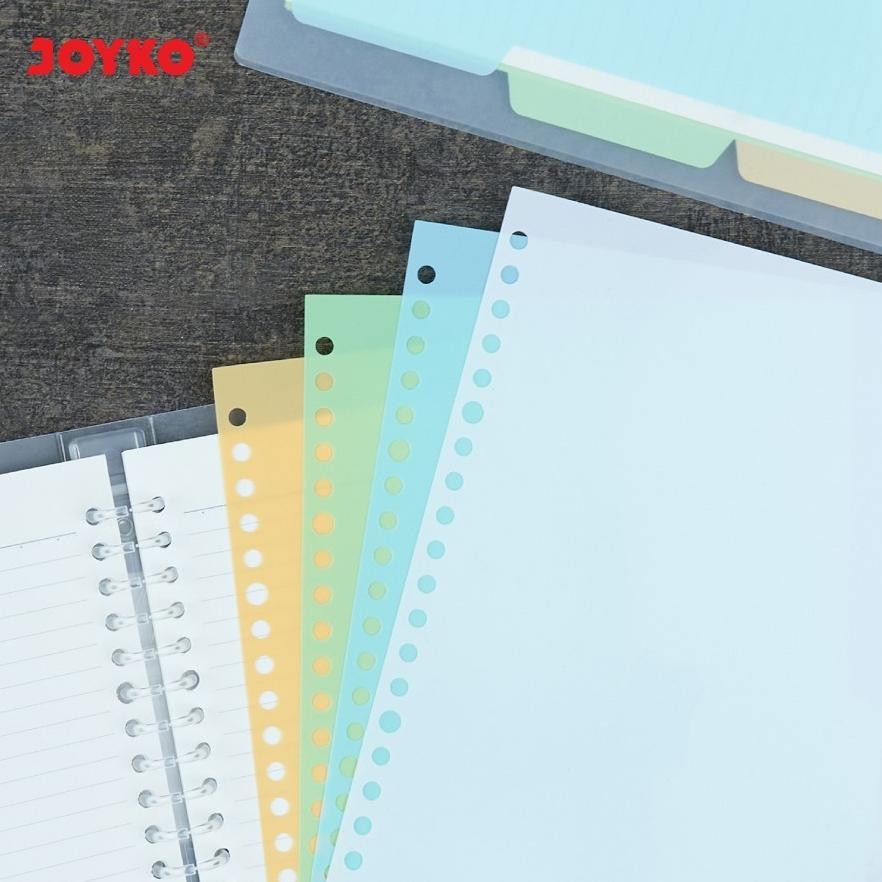 

Gq-68 Cod Fgs-3 Binder Note Cover Transparan Buku Tulis Joyko / Buku Catatan A5/B5 Clear Sale Sale