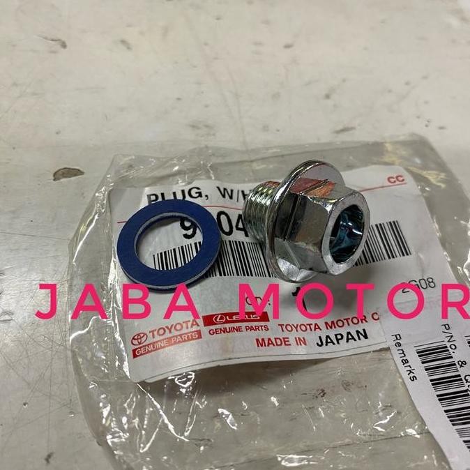 . Baut karter-Baut pembuangan oli mesin Avanza-Xenia-Agya-Ayla ORI