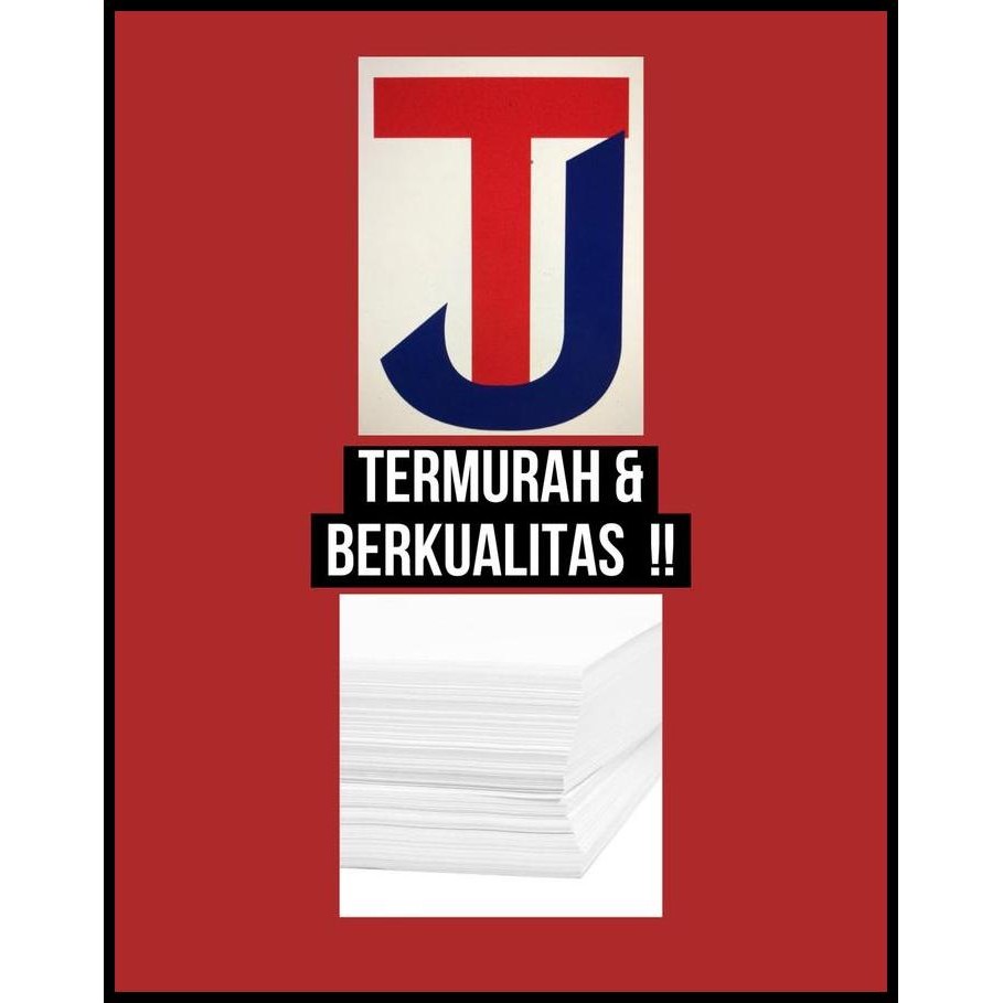 

Terlaris Kertas Hvs 60 Gram F4 A4 Quarto Isi 500 Lembar Original Dari Pabrik Stationery Berkualitas - Paper Good Quality