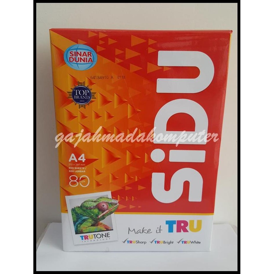 

Terlaris Kertas Hvs A4 80 Gr 80 Gsm 80Gsm 80Gram Sidu Good Quality
