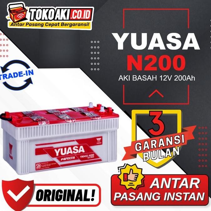 Sale Yuasa Pafecta N200 - 200Ah