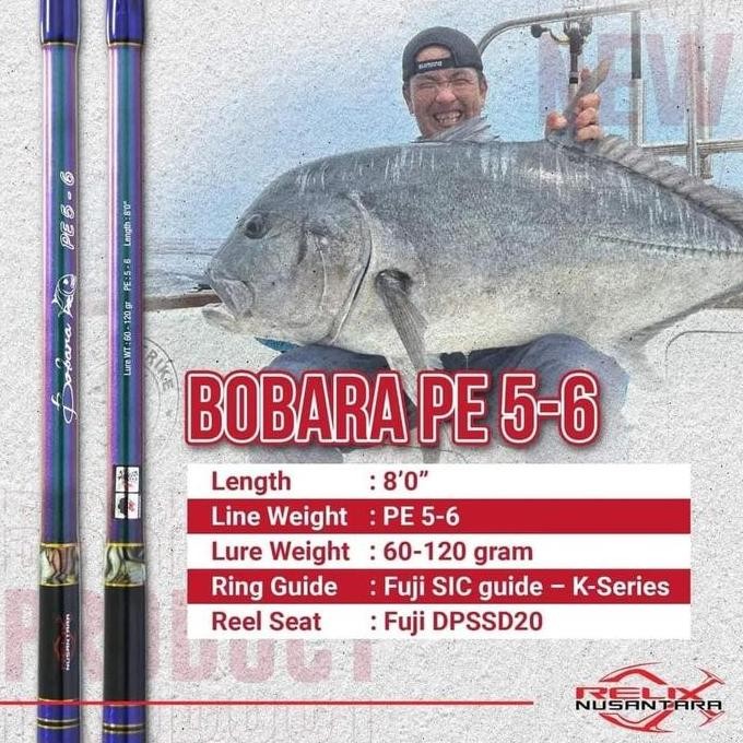 

Terlaris Relix Nusantara Joran Bobara Pe 5-6