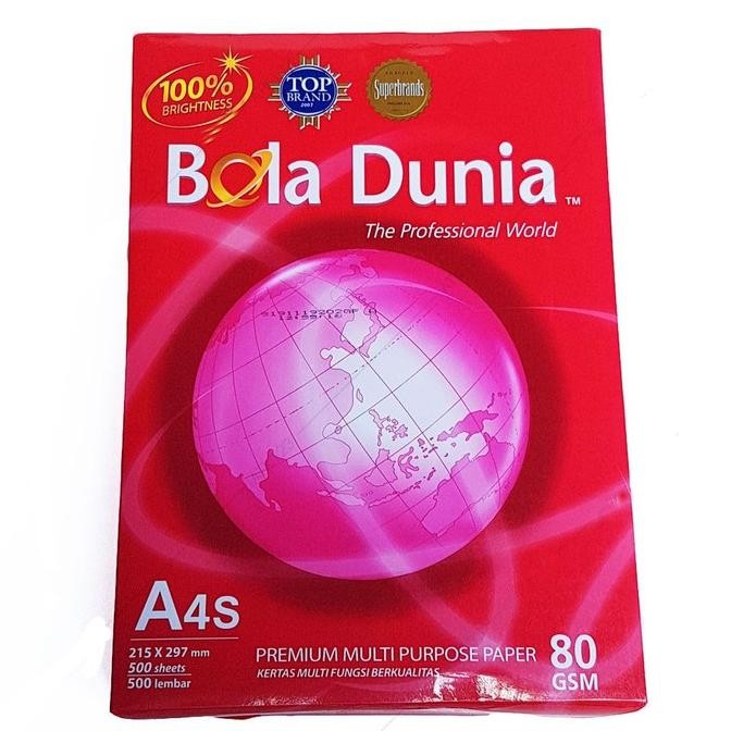 

Diskon Ad-77 Cq37 Bola Dunia Kertas Print/Fotocopy A4S 80Gsm Original Premium Diskon