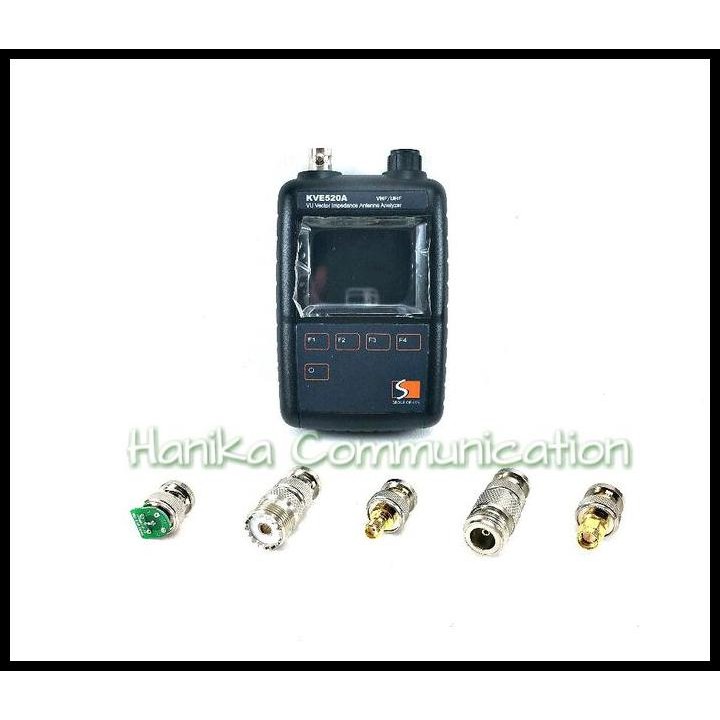 

Terlaris Kve Kve520A Antena Analyzer Swr Antenna Vector Impedance + Konektor Good Quality
