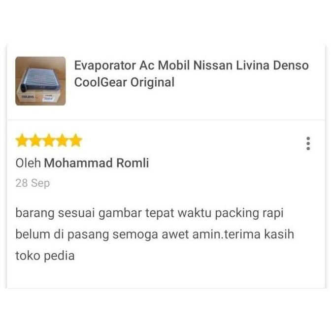 . Evaporator Ac Mobil HONDA HRV JAZZ Denso Cool Gear Original