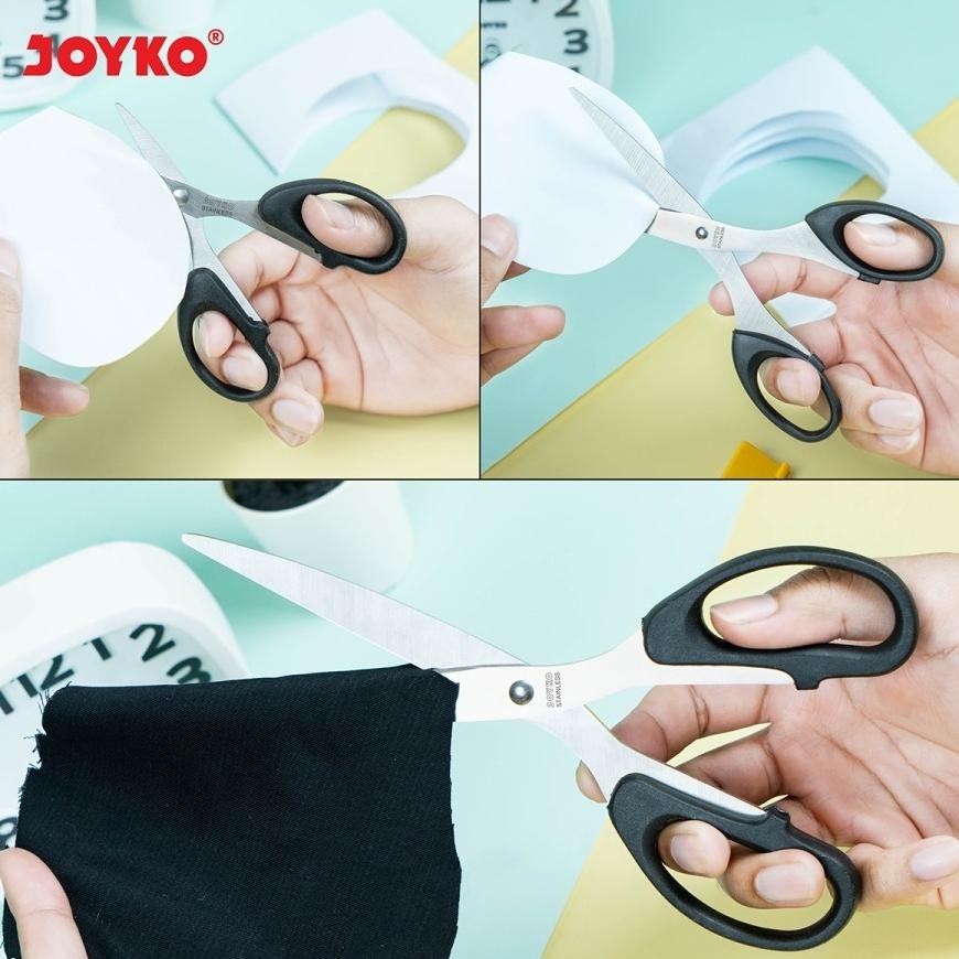 

Fbx-4 Aq-54 Ghs-55 Joyko Gunting Kertas Serbaguna Sc-828 Sc-838 Sc-848 Original (1 Pcs) / Gunting Serbaguna Pemotong Kertas Paper Scissors Original Per Pcs Termurah Murah Fbx-4
