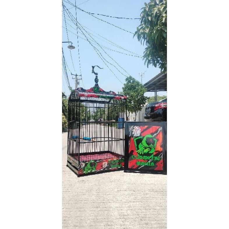 DECAL WATERSLIDE DECAL WATERDECAL SANGKAR BURUNG KHUSUS REQUEST MOTIF SESUKA HATI SILAHKAN